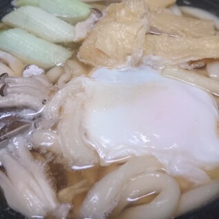 寒いときにぴったり! 鍋焼うどん!!